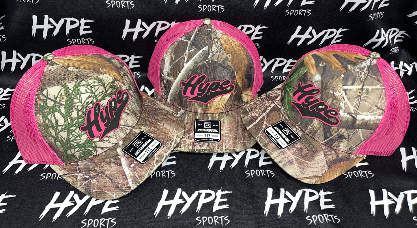 Realtree Pink with Camo Hype Hat