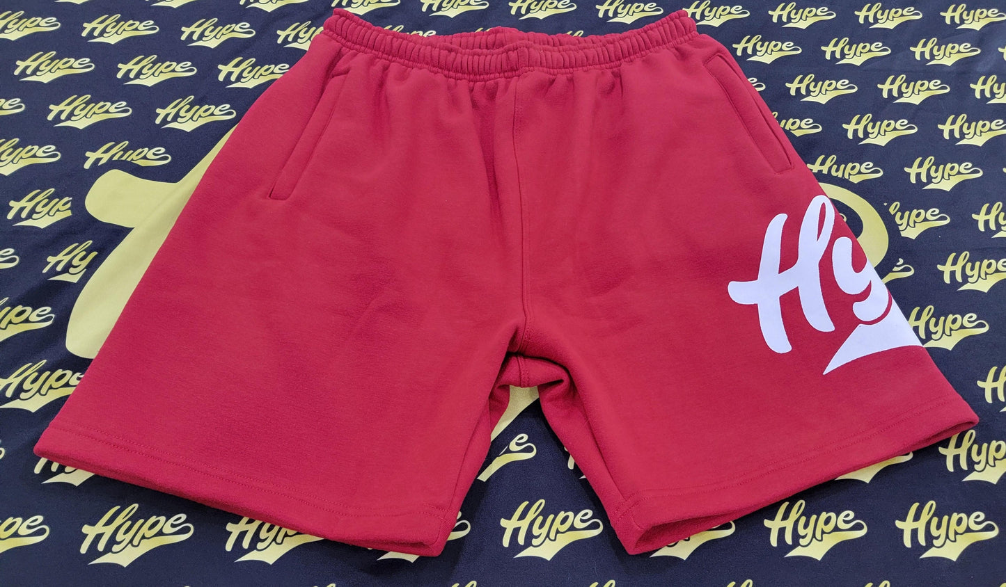 Hype Red Sweat Shorts