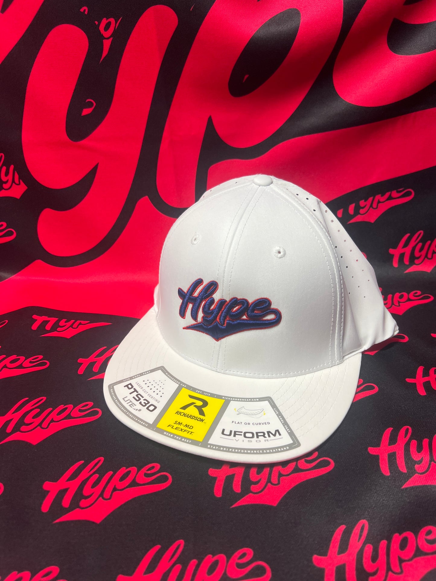 Hype Navy/White Fitted Hat