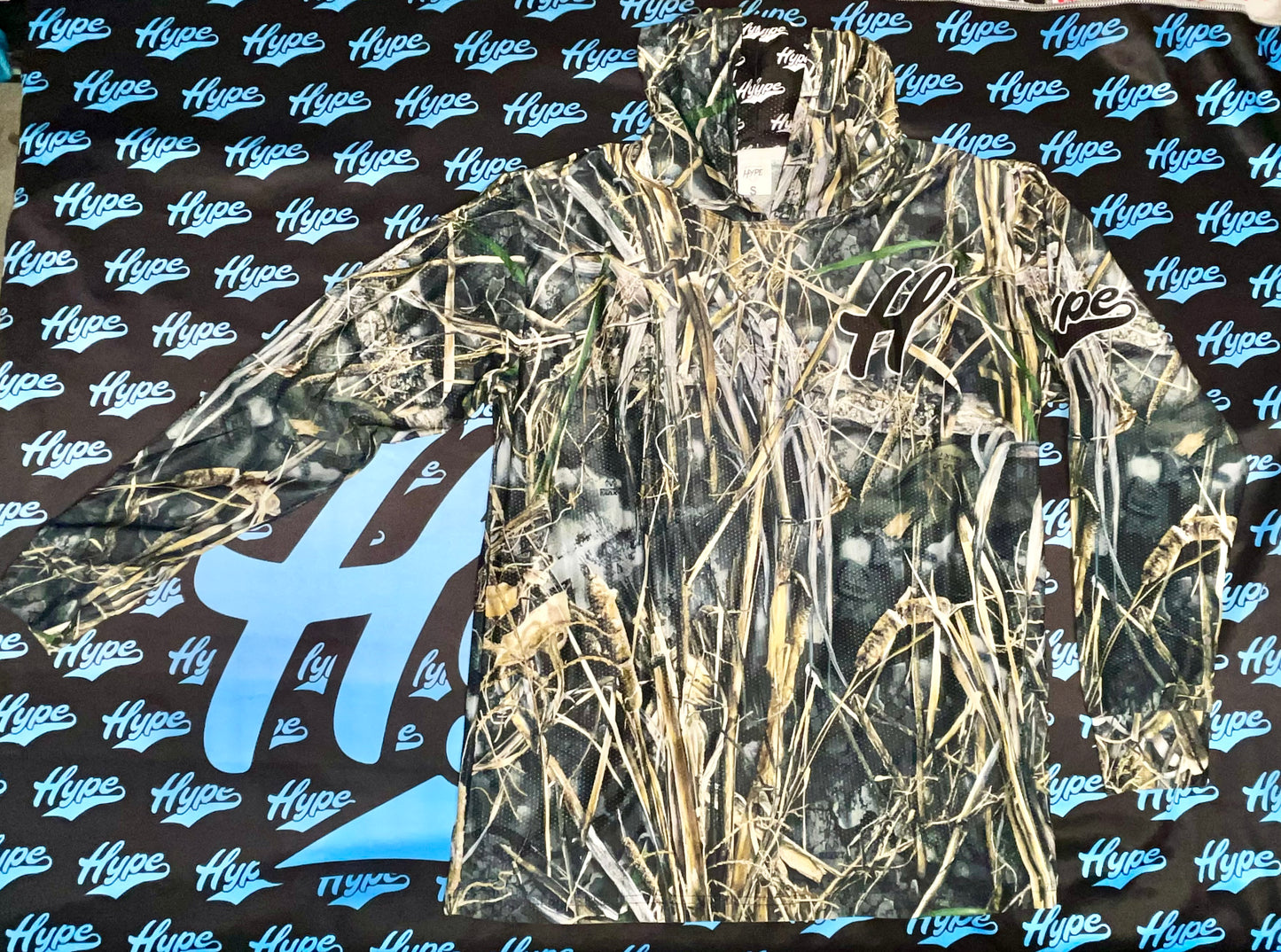 Camo Light Weight Mesh Hoodie