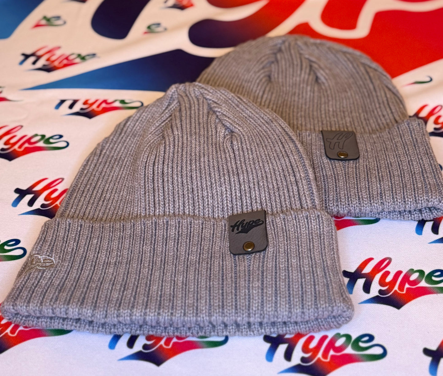 Hype Patch Beanie - Grey