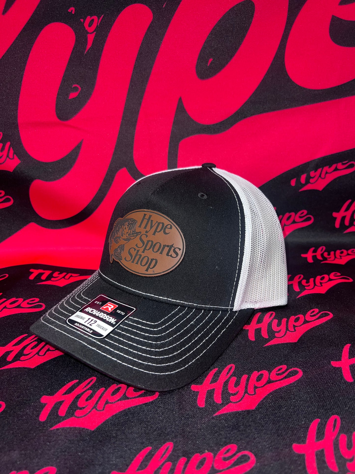 Hype Sports Shop Black/White SnapBack