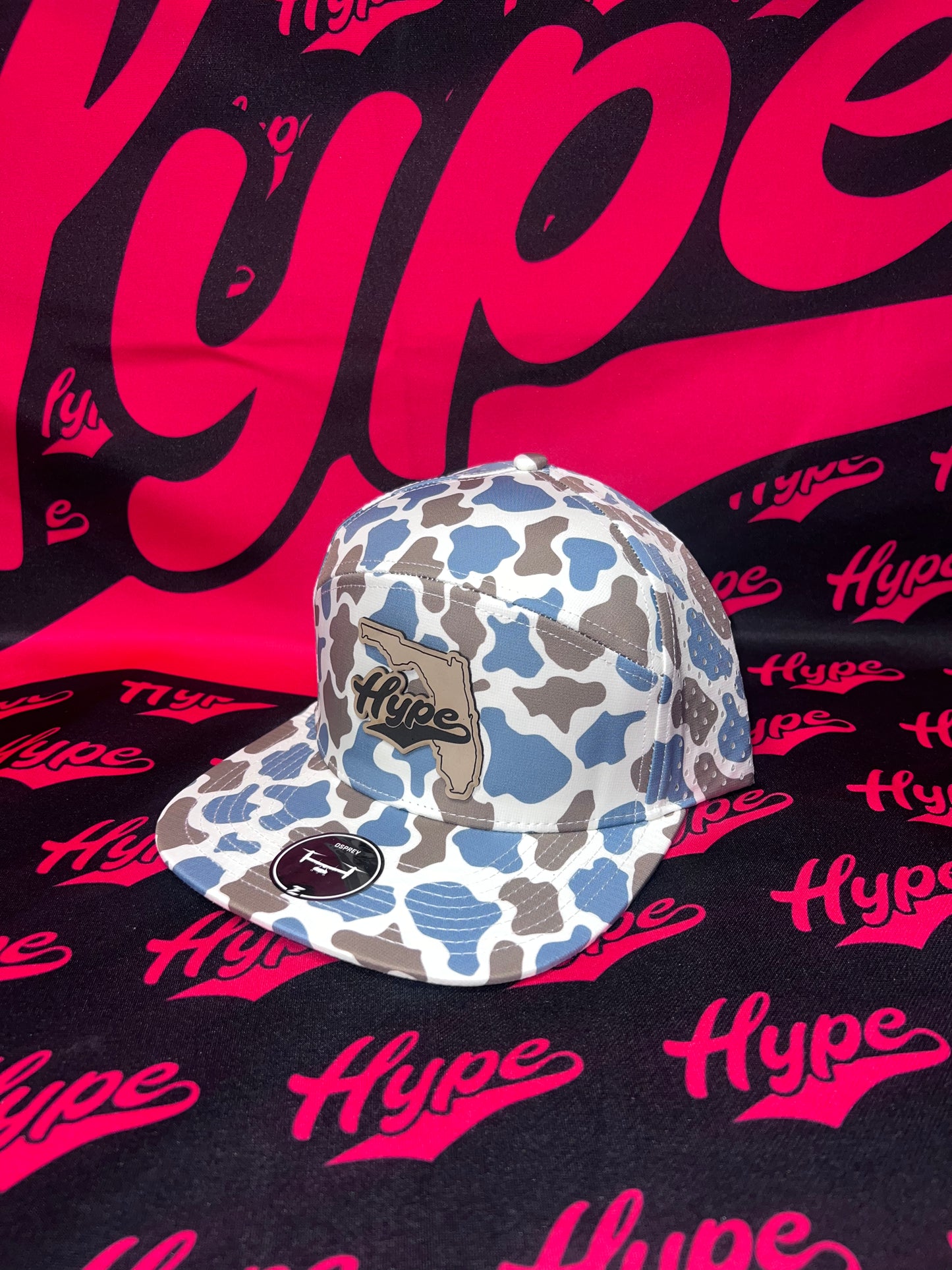 Florida Hype Blue/Tan Camp SnapBack