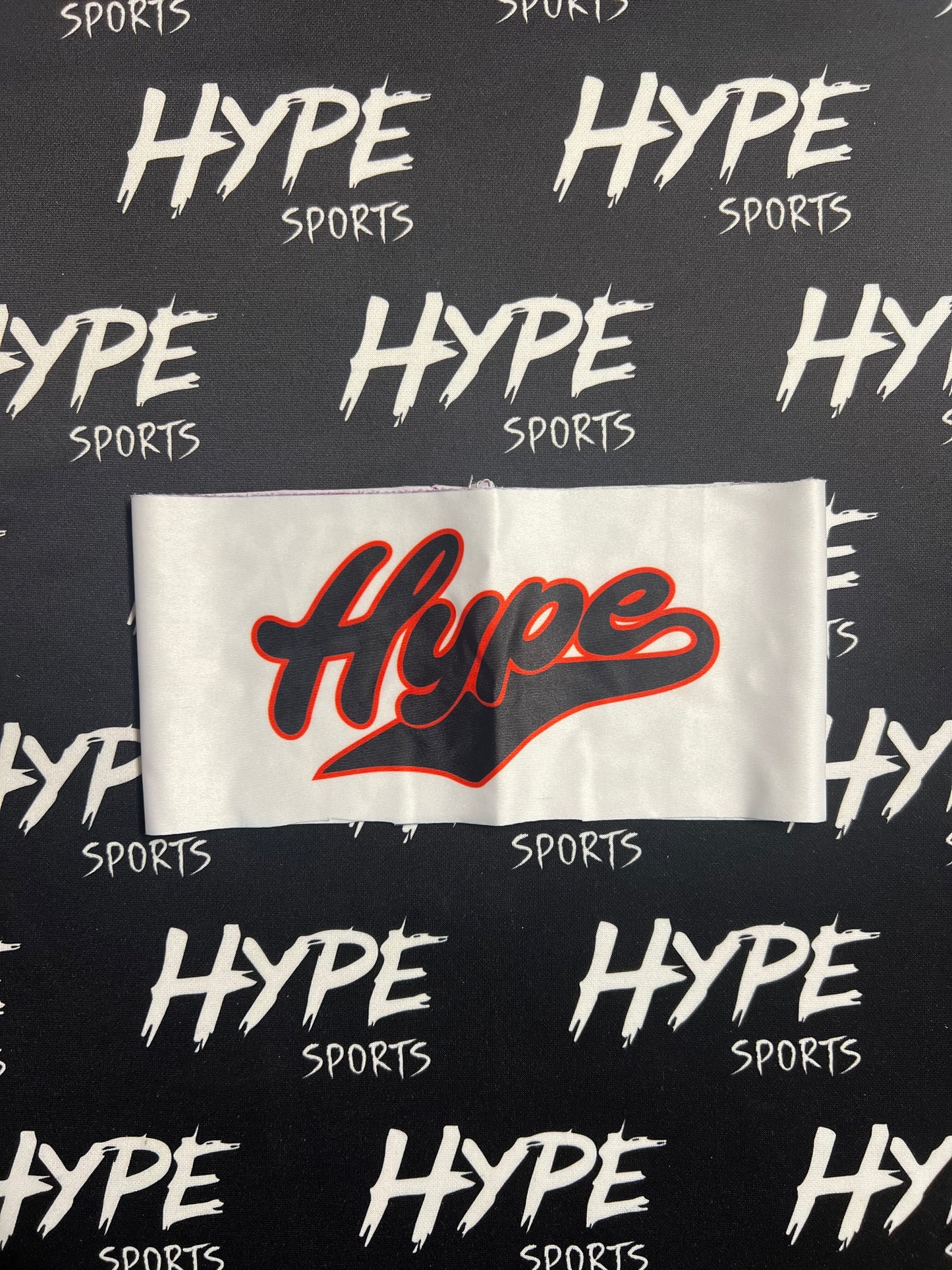 White Hype Sports Headband