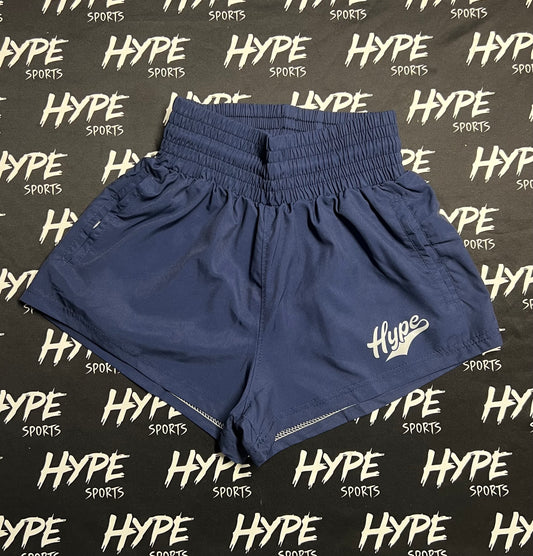Women’s Navy Microfiber Shorts