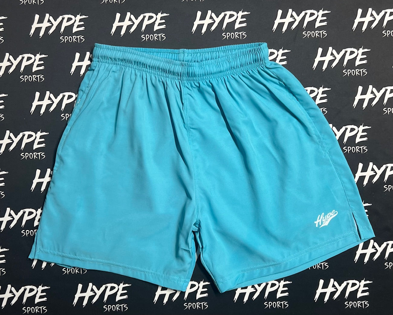 Women's Teal Microfiber Shorts