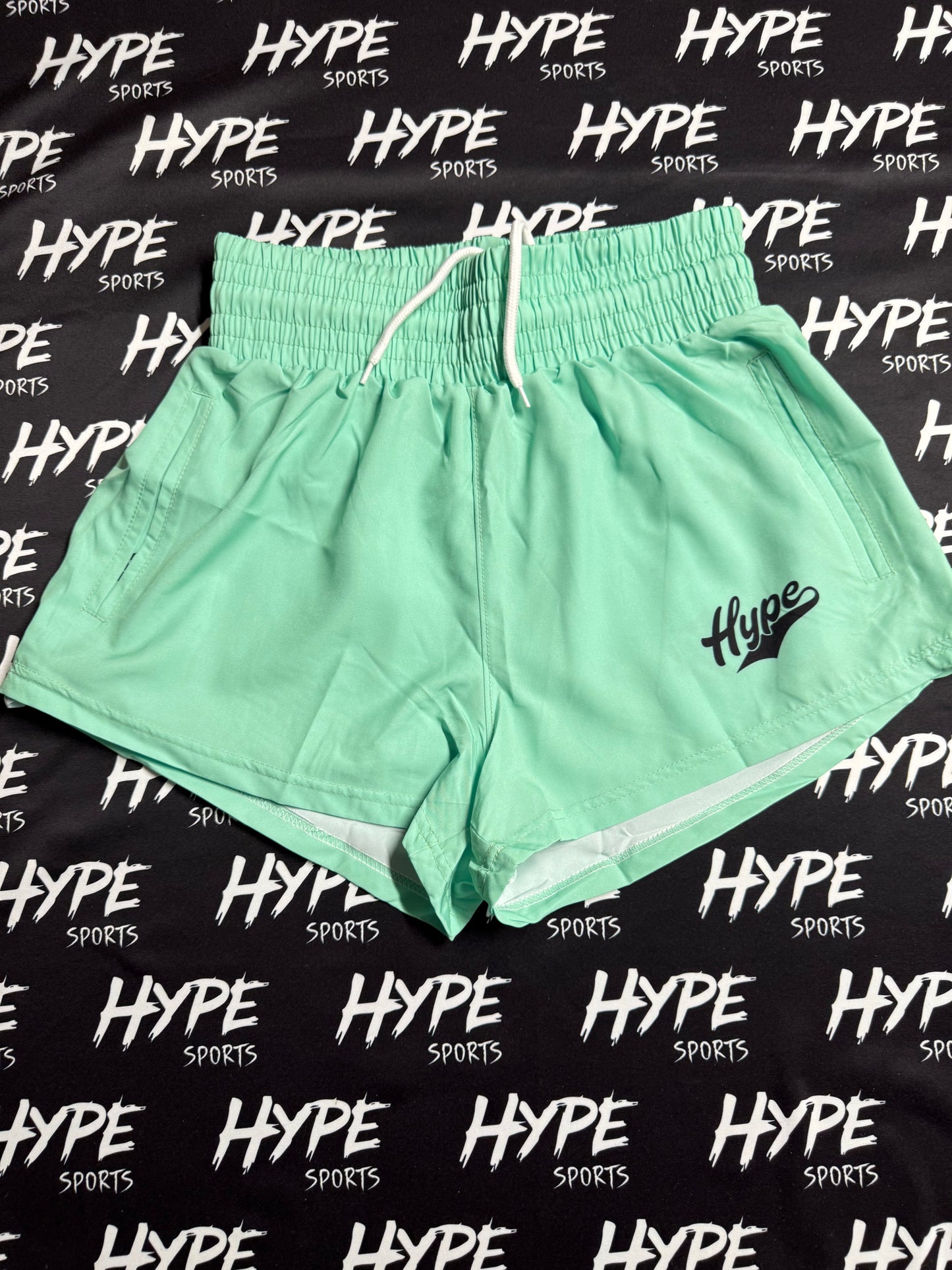 Women’s Mint Microfiber Shorts