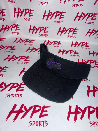 Visor - Purple on Black