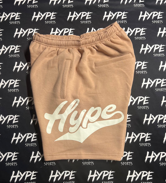 Tan Sweat Shorts