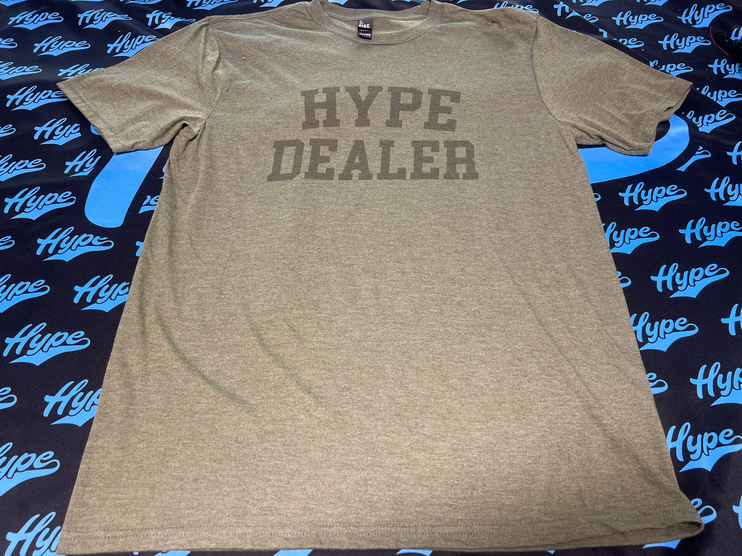 Tri-Blend Olive HYPE DEALER T shirt