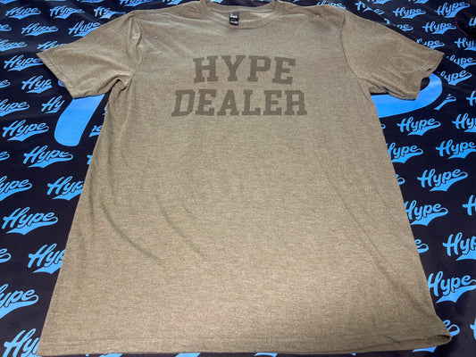 Tri-Blend Olive HYPE DEALER T shirt