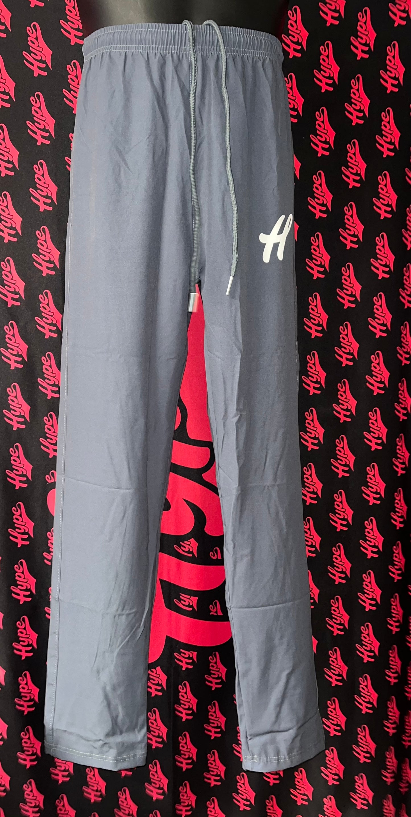 Classic H Microfiber Pants - Dark Grey