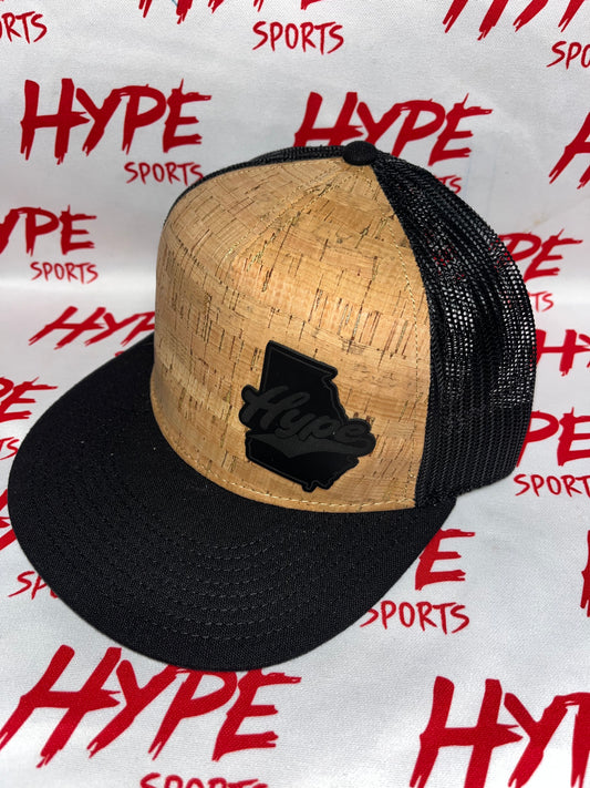 Black and Cork Georgia Hype Hat