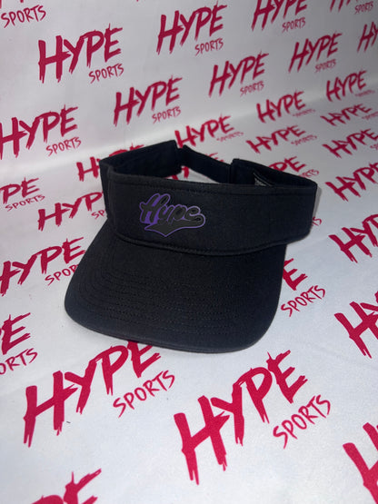 Visor - Purple on Black