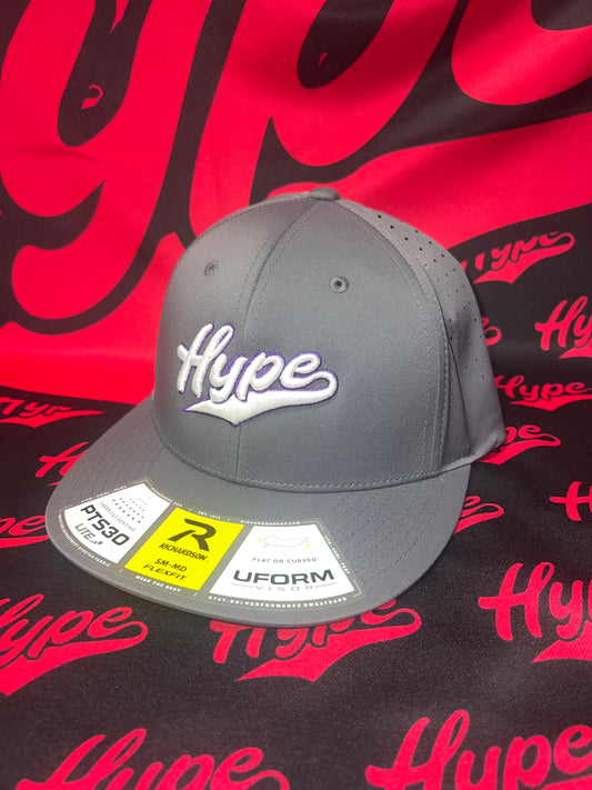 Hype White/Grey Fitted Hat