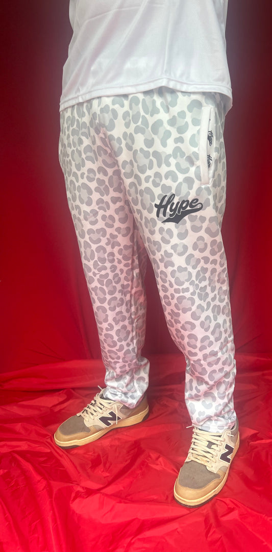 Cheetah Sweats - Light Grey