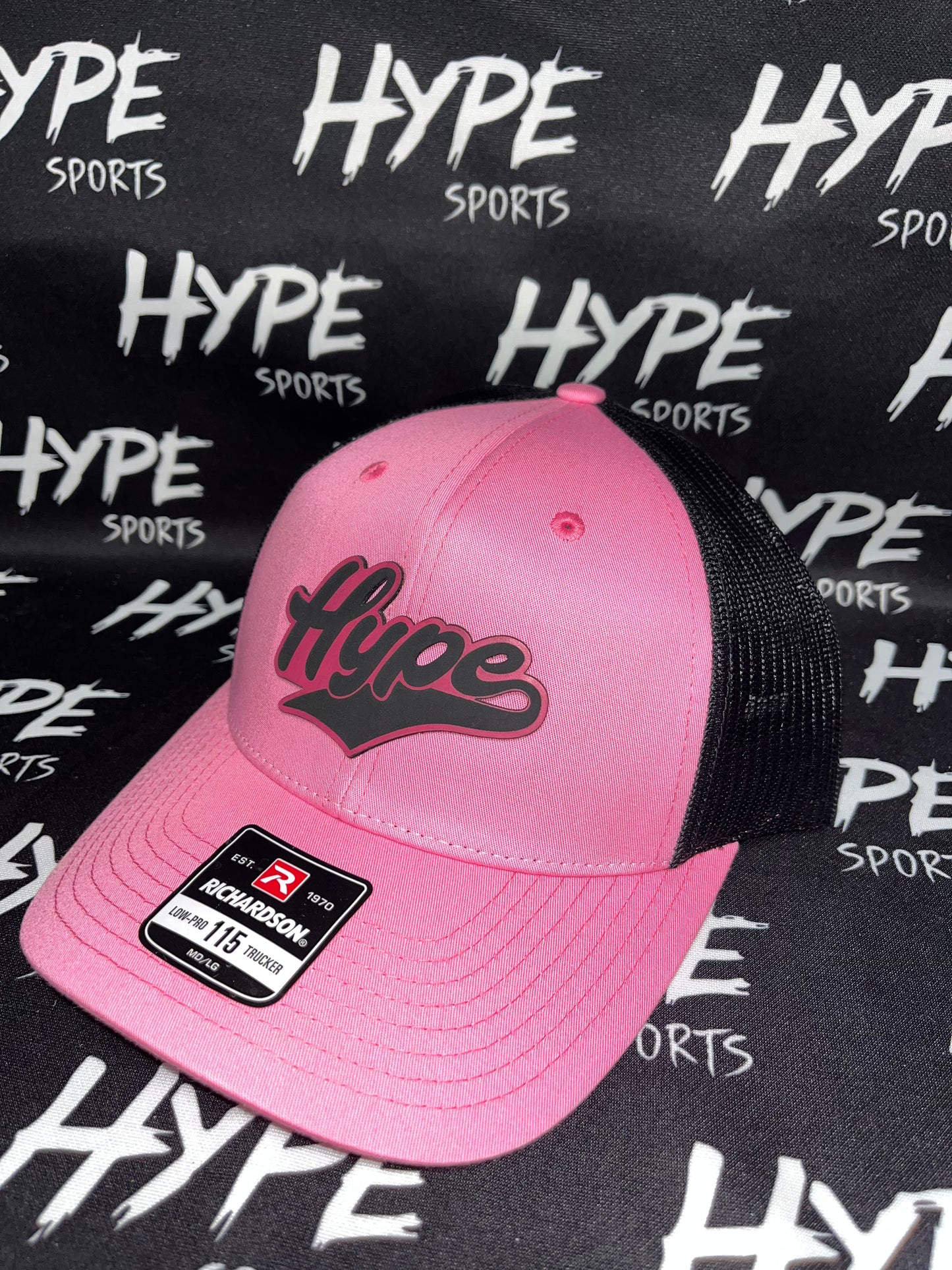 Black and Pink Hype Hat