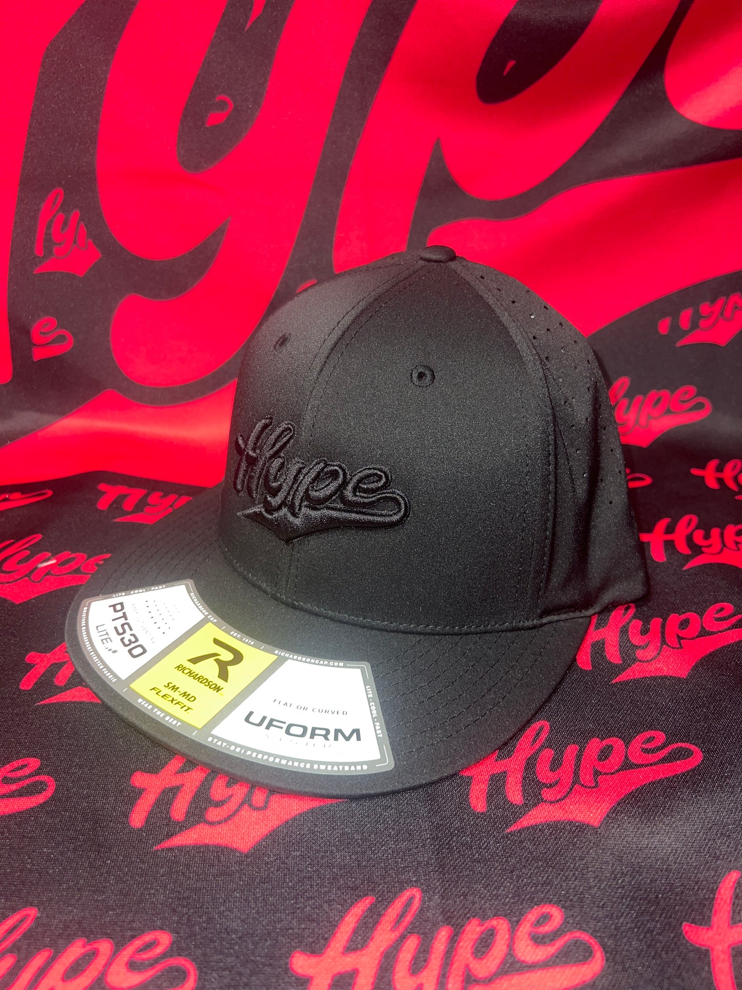 Hype Black Out Fitted Hat