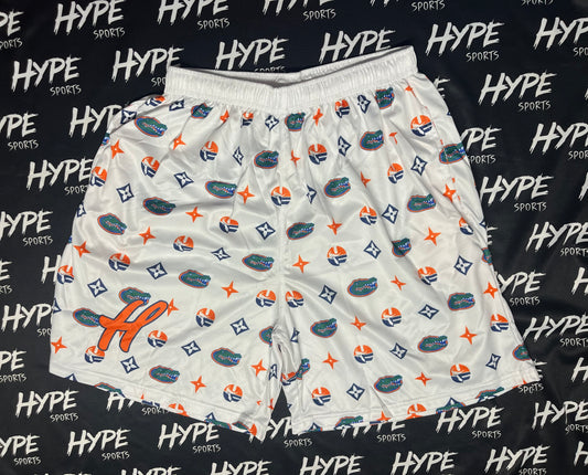 Mesh College Shorts UF- Go Gators