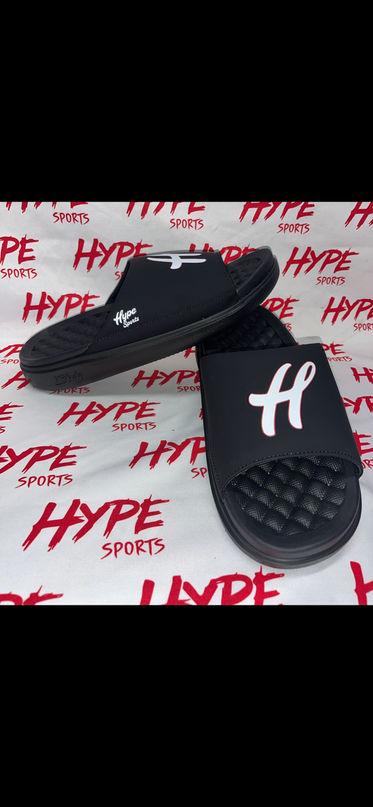 Hype Slides - White on Black