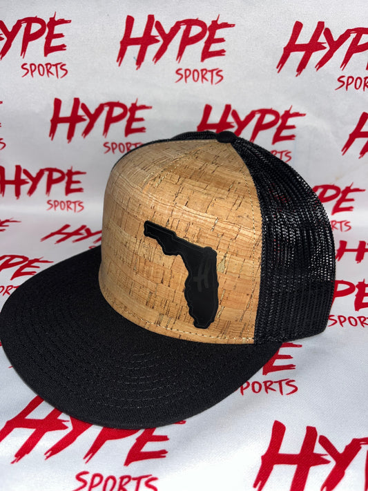 Black and Cork Florida Classic H Hat