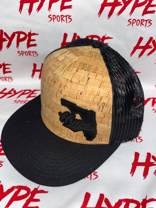 Black and Cork Florida Hype Hat