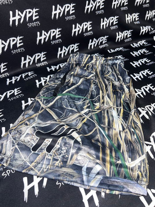 Mesh Shorts - Camo 7 inch