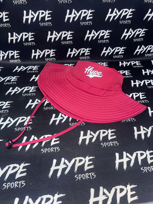 Bucket Hat- Dark Red