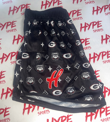 Women’s Mesh Shorts - Go Dawgs