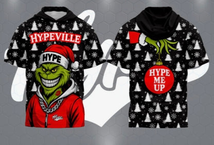 Hype Grinchmas Short Sleeve Hoodie