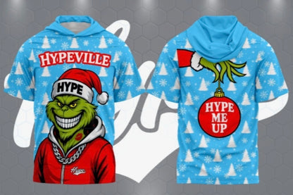 Hype Grinchmas Short Sleeve Hoodie