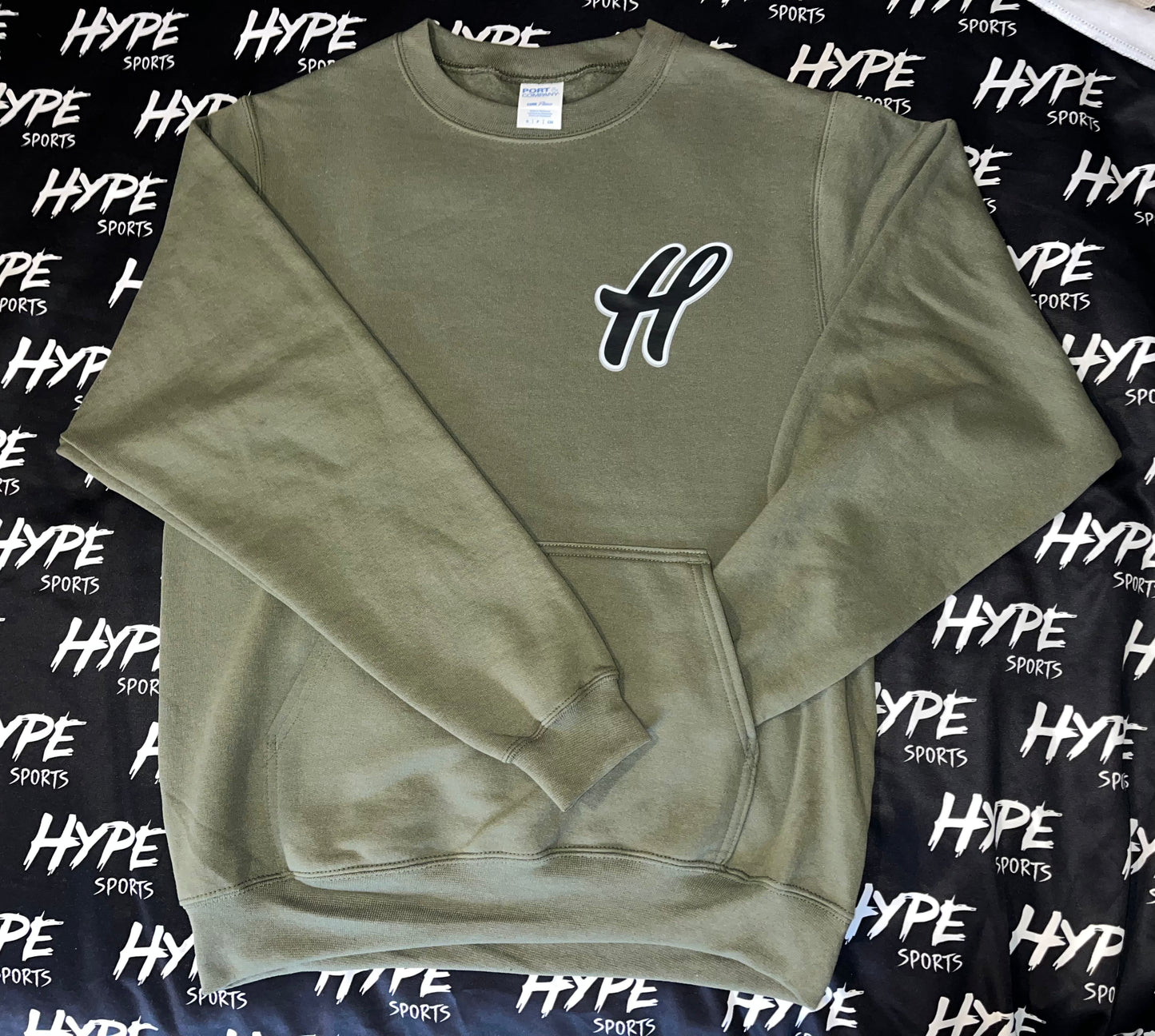Classic H Cotton Crew Neck with pocket