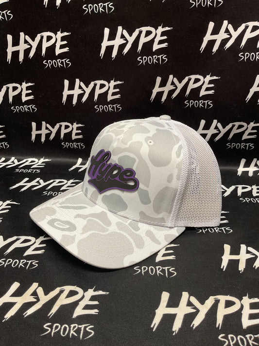 Light Grey Camo with Purple Hype