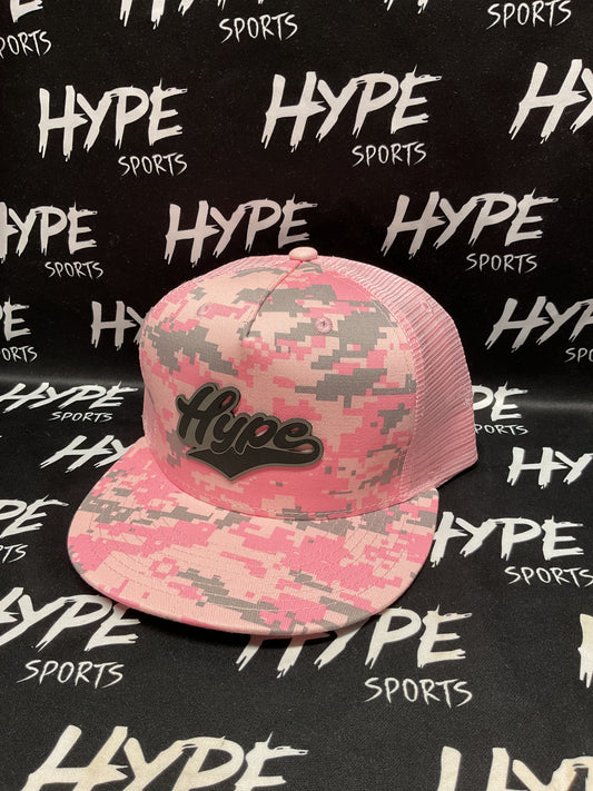 Pink Digi Camo Hype Hat