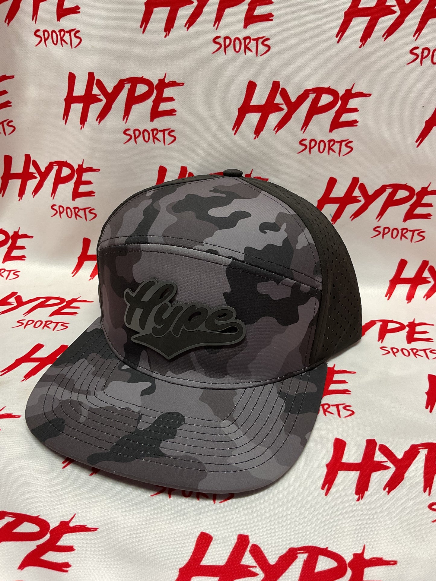 Dark Grey Camo Hype Hat