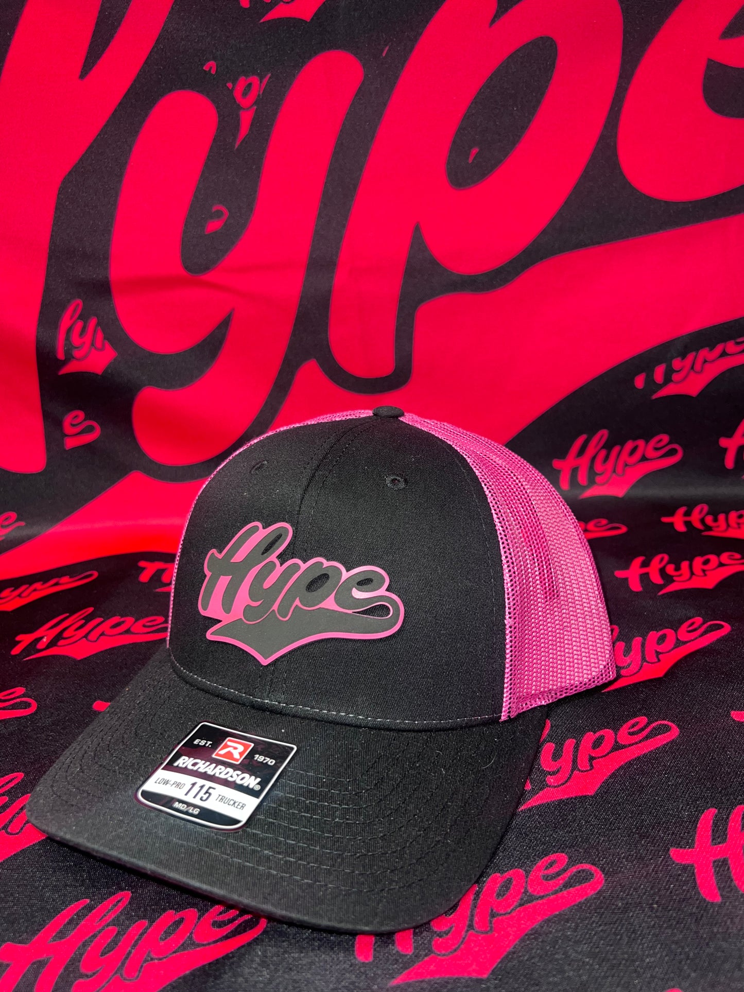 Hype Pink/Black SnapBack