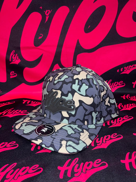 Hype Green/Grey/Tan Camo SnapBack