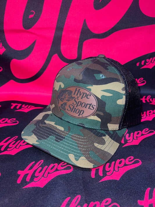 Hype Sports Shop Camo/Black SnapBack