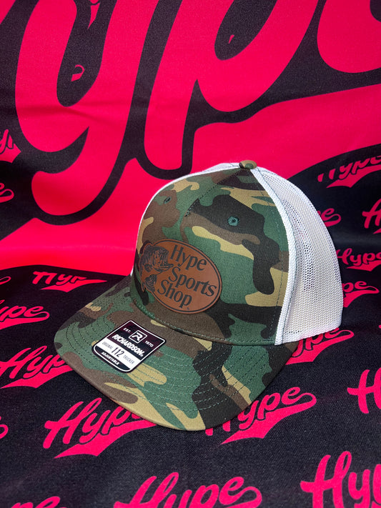 Hype Sports Shop Camo/White SnapBack