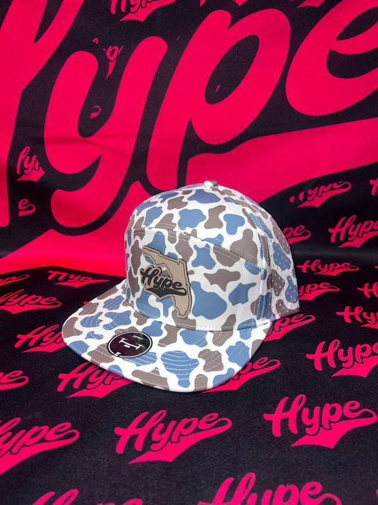 Florida Hype Blue/Tan Camp SnapBack