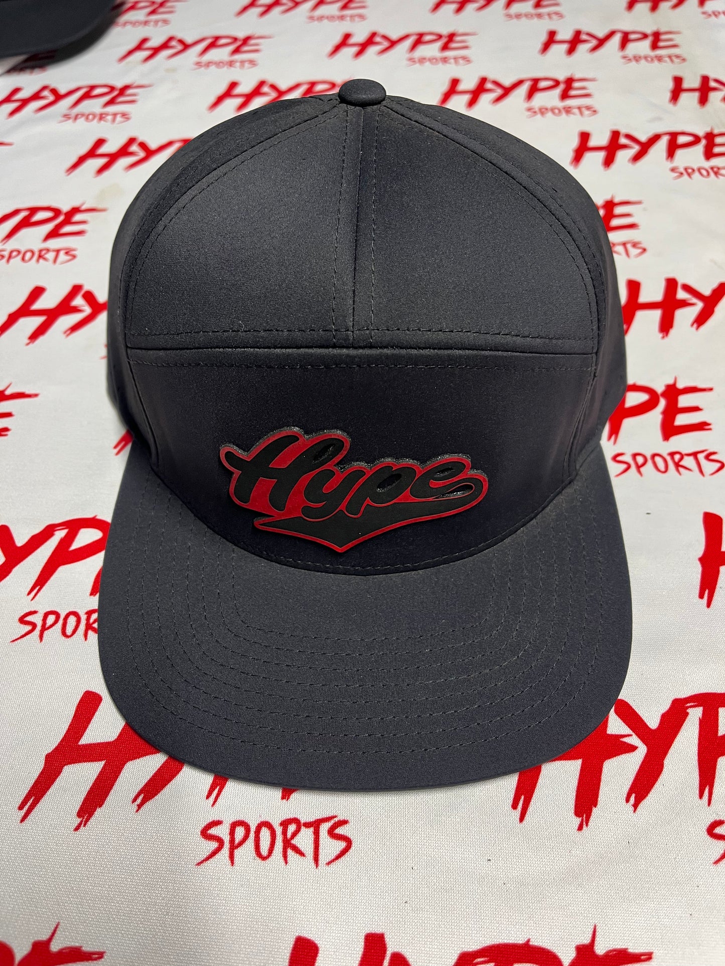 Black with Red Hype Hat