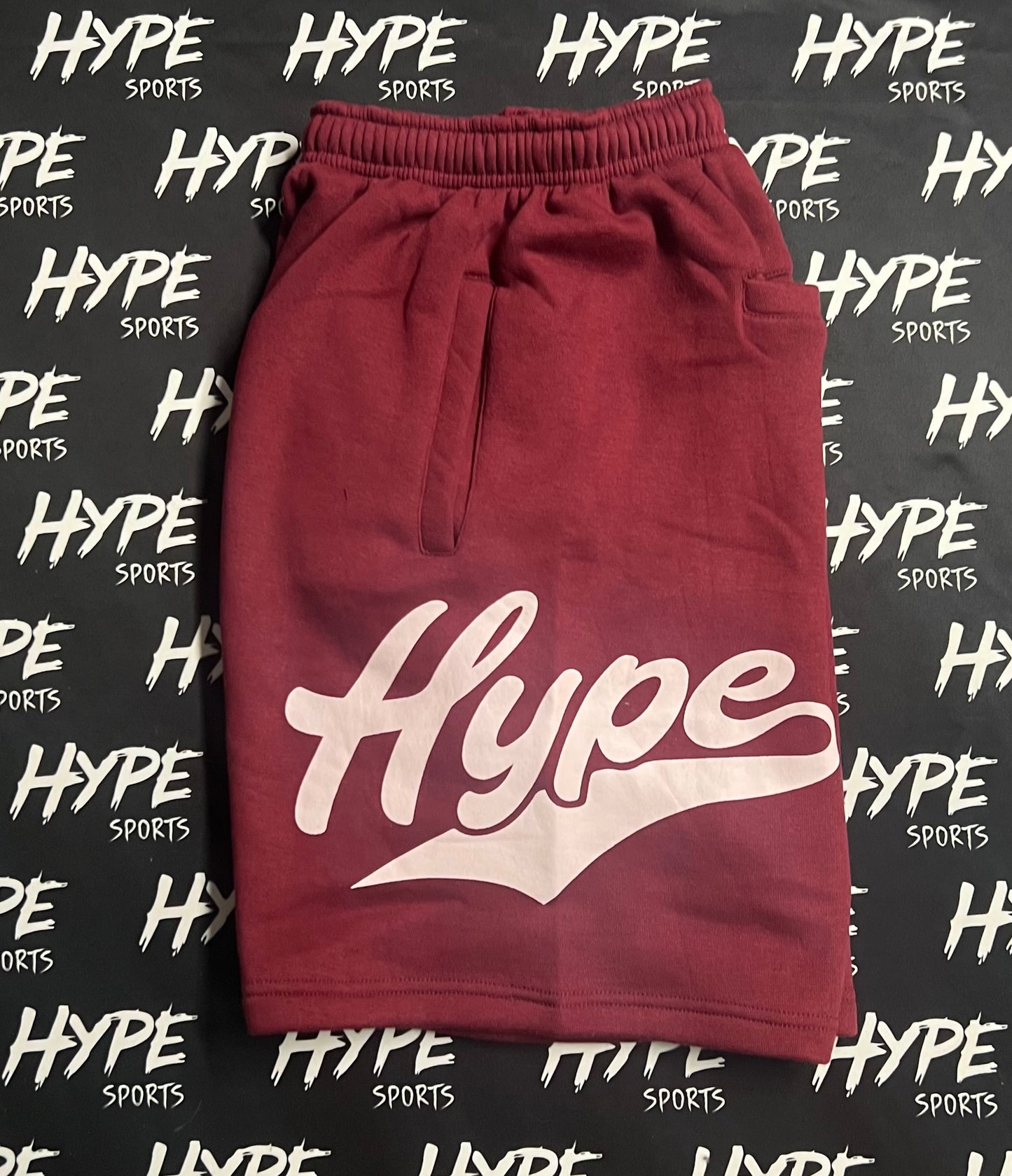 Maroon Sweat Shorts