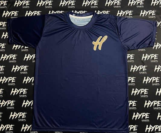 Navy with Blue Hype Shirt