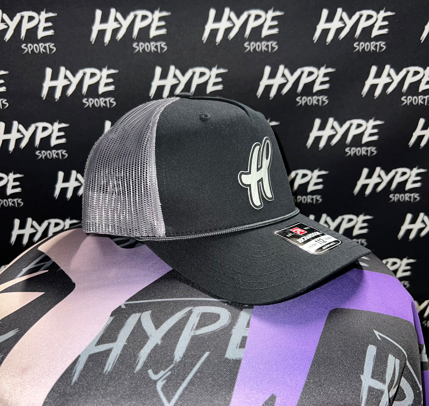 Black H Rope Hat