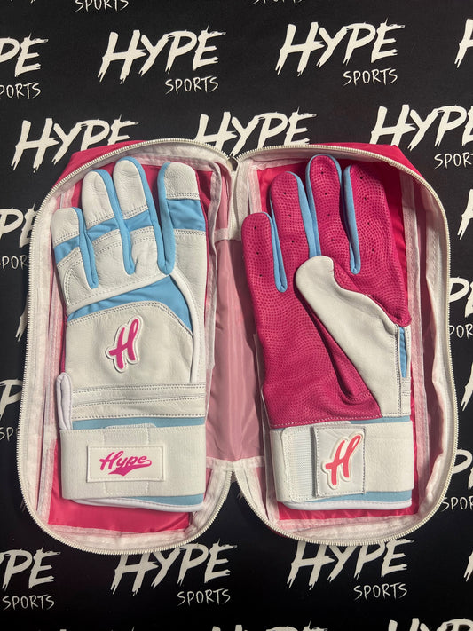 Pink Batting Gloves