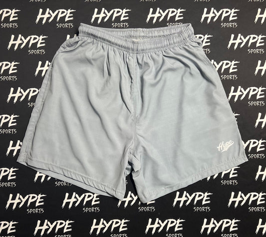 Women's Light Grey Microfiber Shorts
