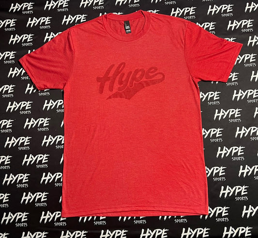 Hype Red Tri Blend Tee