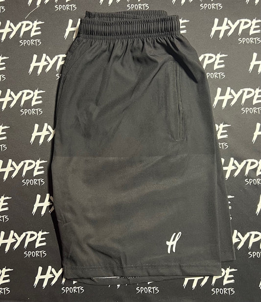 Classic H Microfiber Shorts - Black