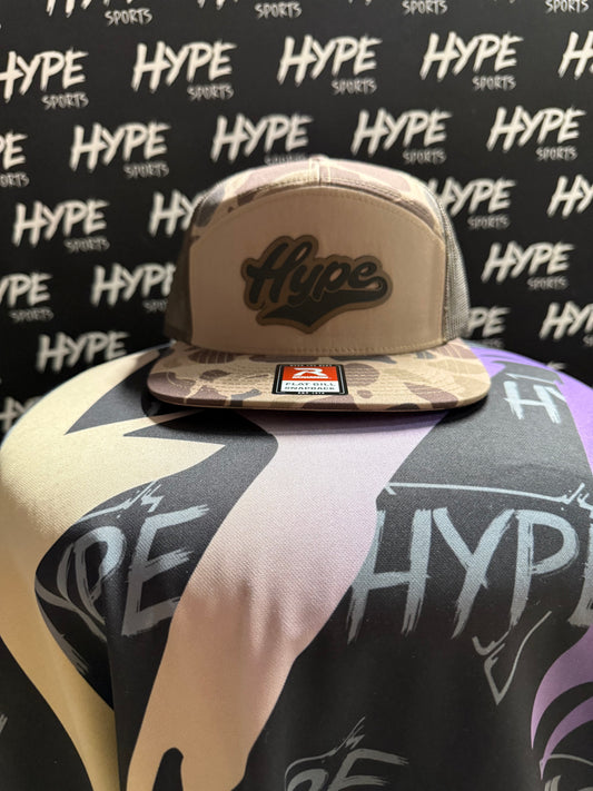 Brown Hype Camo Hat