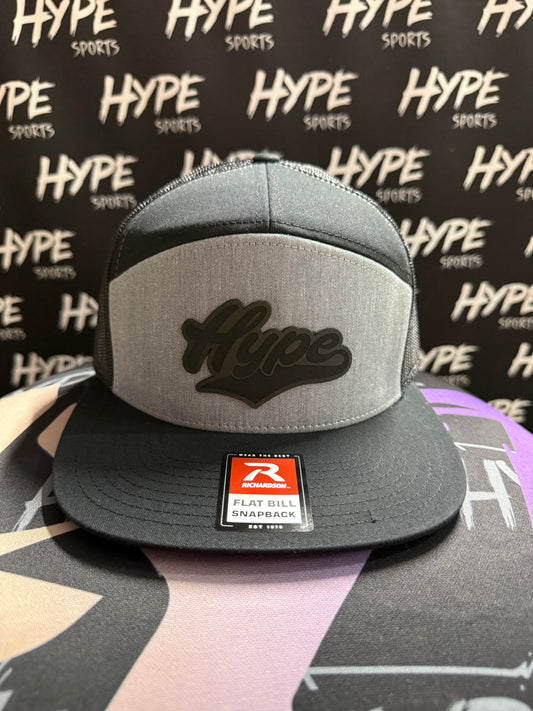 Black and Grey Hype Hat
